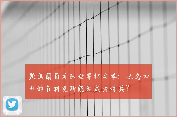 聚焦葡萄牙队世界杯名单：状态回升的菲利克斯能否成为奇兵？